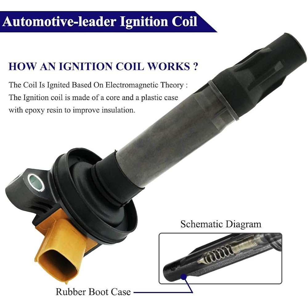 Automotive-leader BL3Z-12029-C Ignition Coil Replacement 6 Pieces 2011-2014 Ford Lincoln F-150 Explorer Flex Taurus MKT 3.5L V6