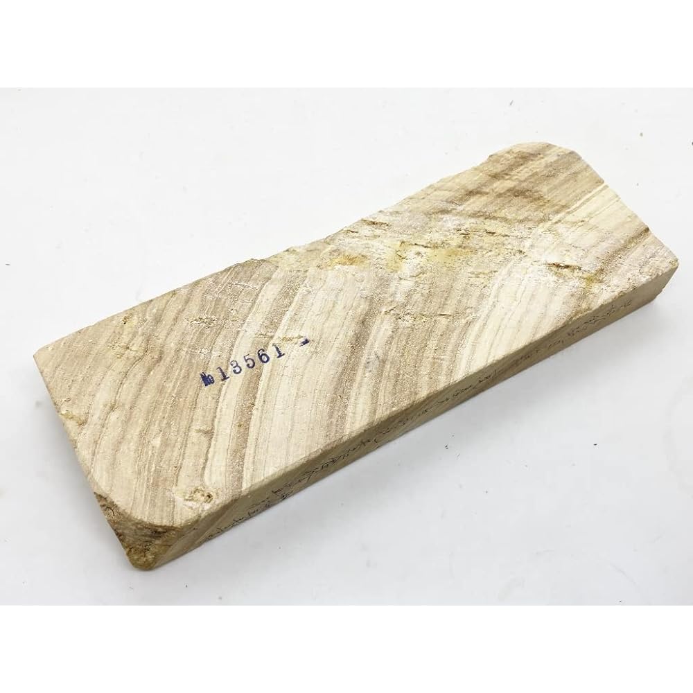 Natural whetstone Iyo name whetstone former Hirota Village Kamio wood grain porous joint Nagura kakekake #61 /799g