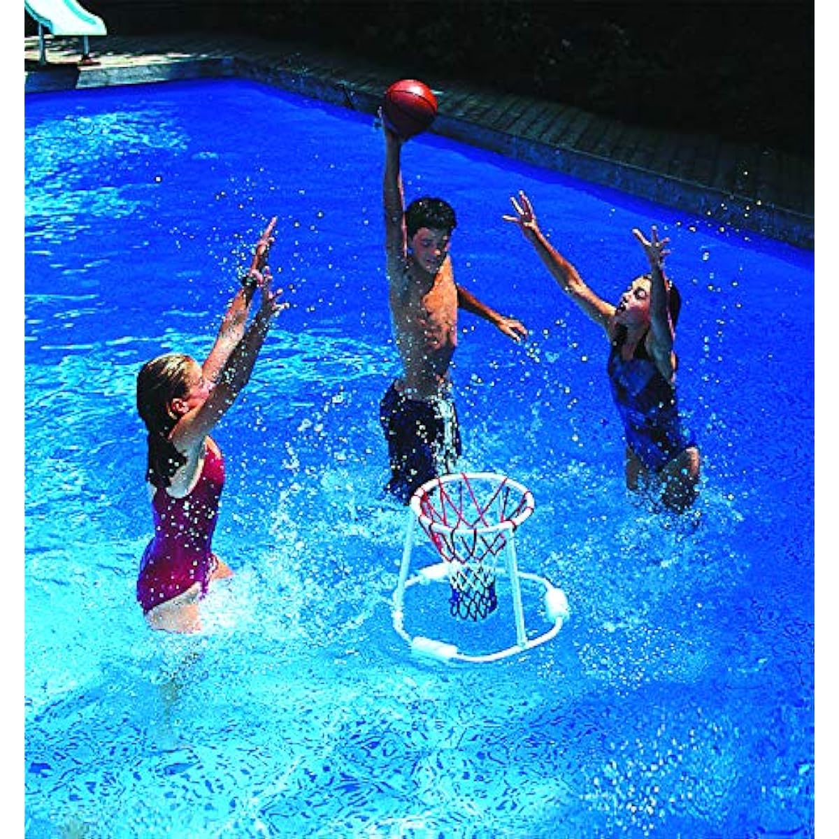 Swimline 9162 Super Hoop Underwater Basketball Game 1 Pack 9162