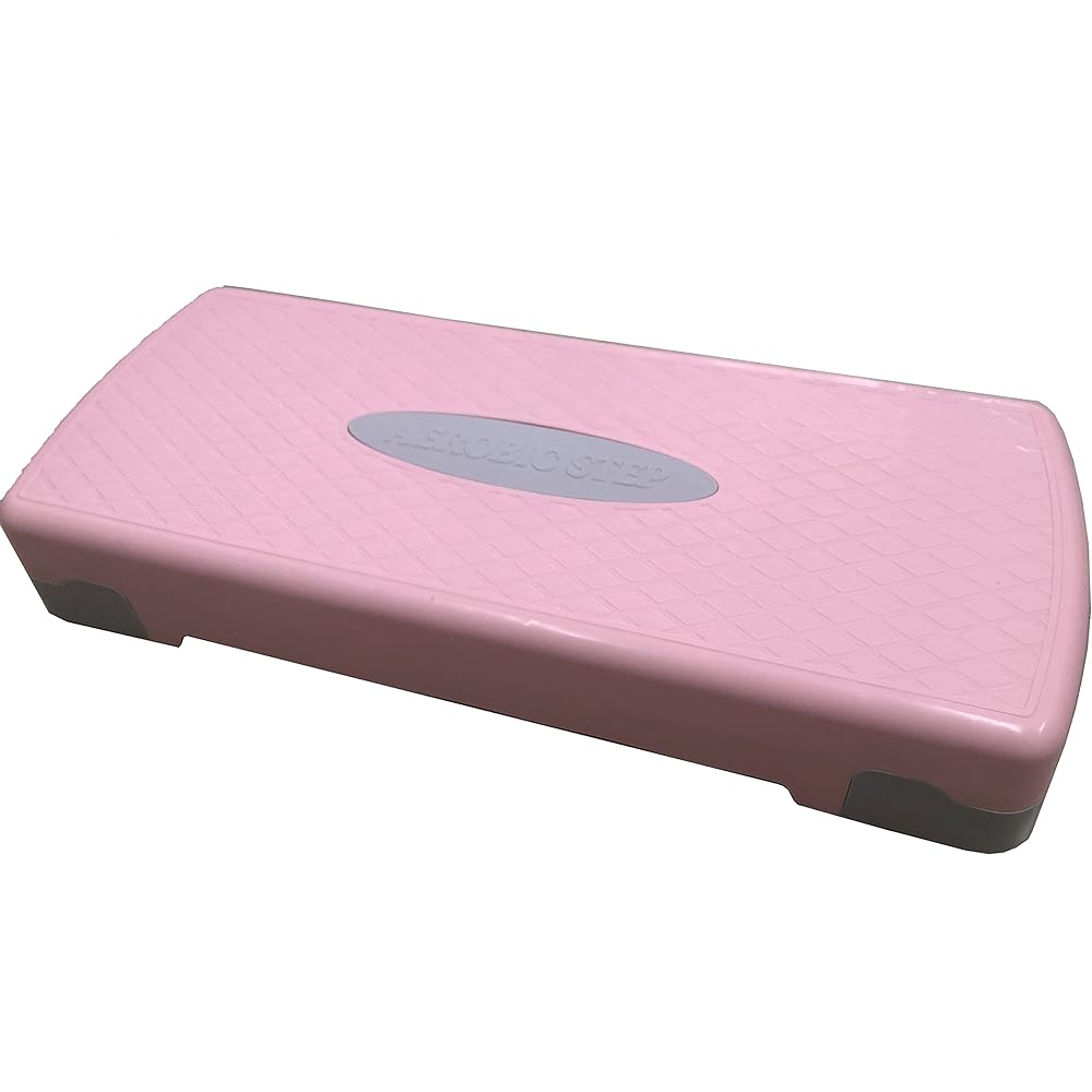 NatuRani Multi-purpose Exercise Step Pink NR-2303 Length: Approx. 68cm x Depth: Approx. 28cm x Height: 2-level adjustment of 10cm and 15cm