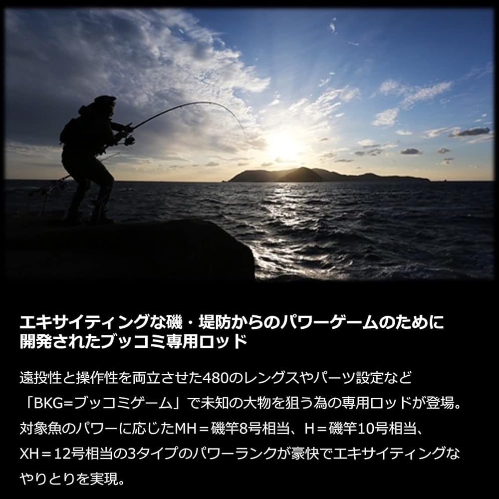 Daiwa Battle Game Bookkomi Game (BG BKG) T MH480