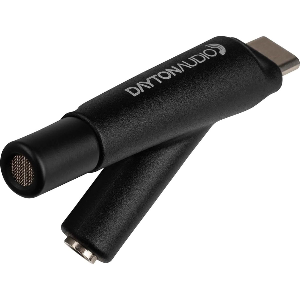 DAYTON AUDIO iMM-6C Calibrated Measurement USB-C Microphone for iPhone iPad Tablet Android Black