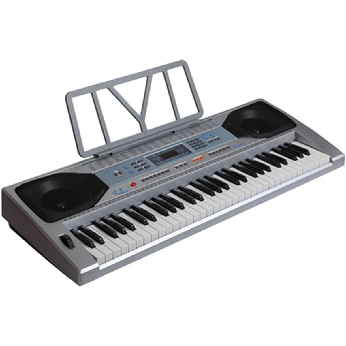 Electronic Piano Portable Keyboard 61 Keys with Headphone Jack and Teaching Mode for Beginners (Adults and Kids) Portable Electronic Keyboard Instrument with 61 Keys and Musical Instrument Stand