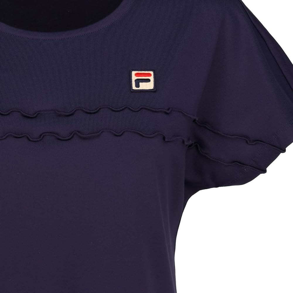 [Fila Tennis] Short Sleeve Shirt Game Shirt VL2687 Women's