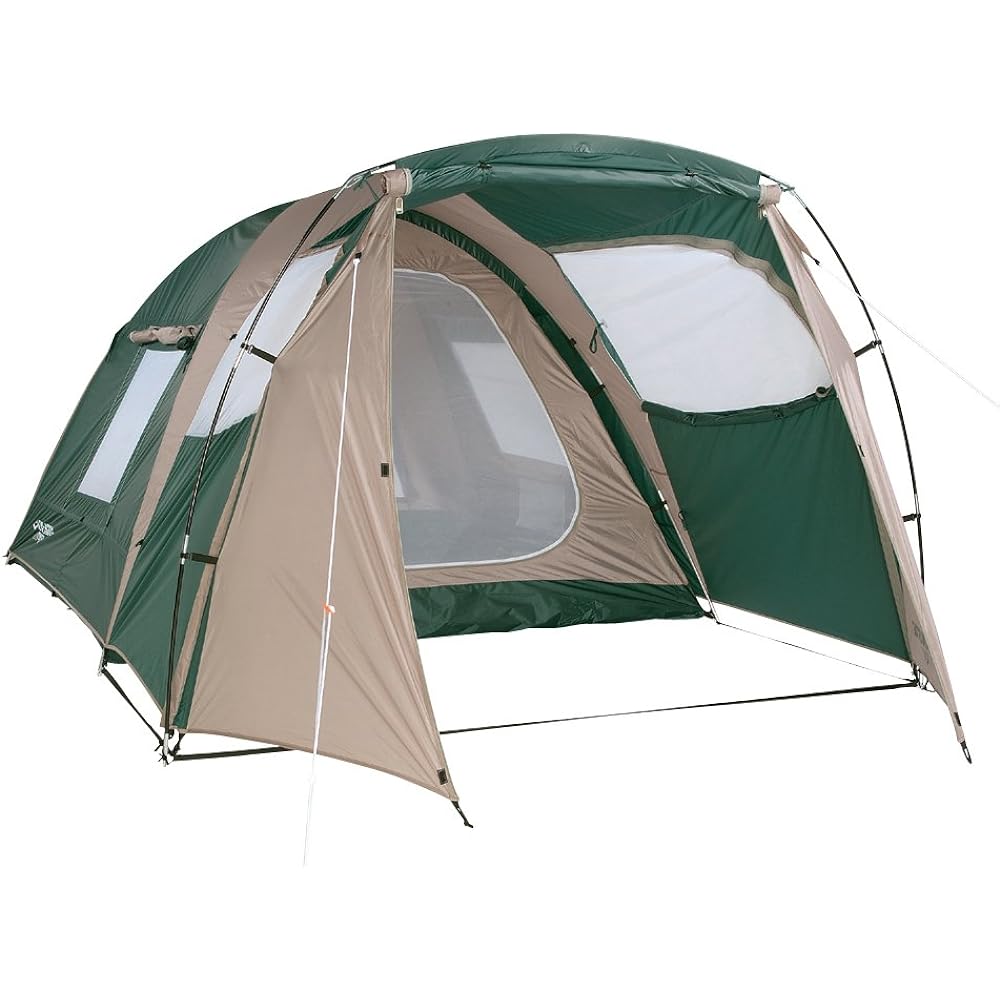 CAPTAIN STAG Camping Equipment Tent CS Two Room Dome with Carry Bag [For 3-4 People] M-3133