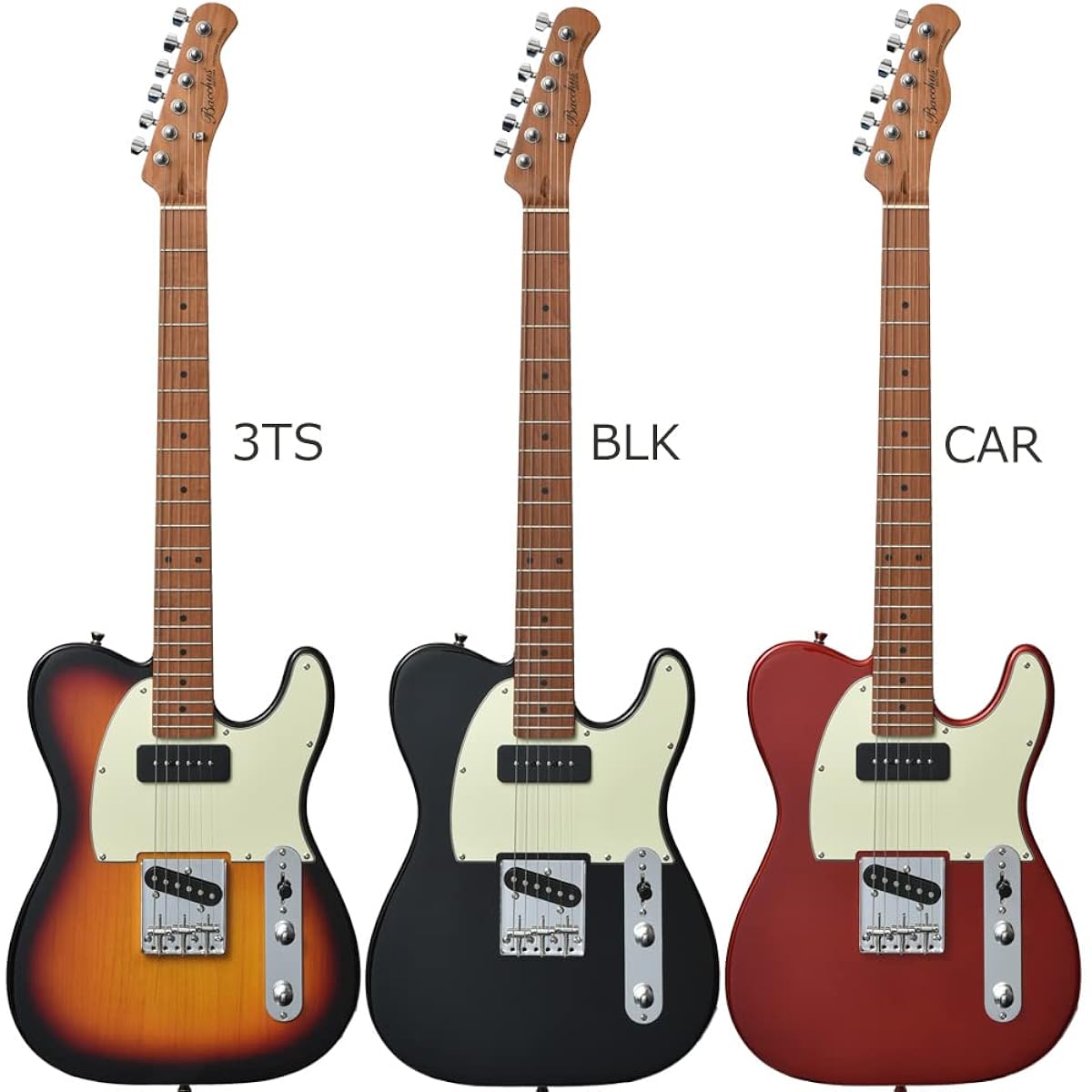 Bacchus BTE-2RSM/M Electric Guitar Beginner 14-piece Set [Includes Bluetooth Mini Amplifier] PTL-SOB Telecaster Type Bacchus
