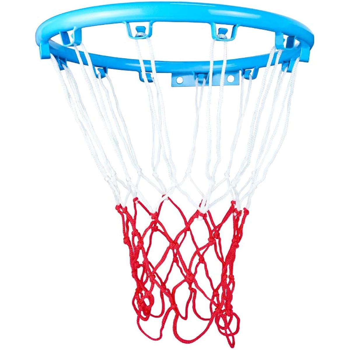 Luwint Kids Custom Basketball Hoop Heavy Basketball Rim Kids Sports Toy Game Indoor Outdoor 13.5"