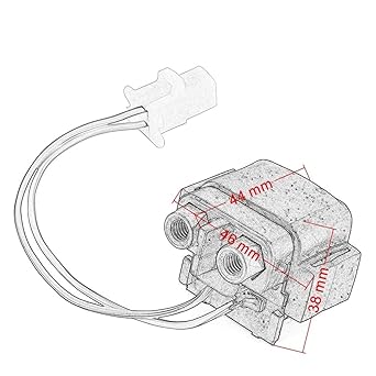 Starter Relay Cell Relay 3MW-81940-01-00 Starter Relay Solenoid Yamaha YP125R YN100Neos YFM 80 YFM 125 350 XQ125 150 XN SR 125 Breeze YFA1S-SC