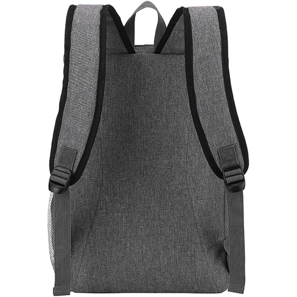 NUZAMAS Insulated Cooler Backpack Bag 18L Waterproof Backpack Women Men Hot Cold Freezer Storage Food Container for Travel Fishing Hiking Beach School Office Camping (Gray)