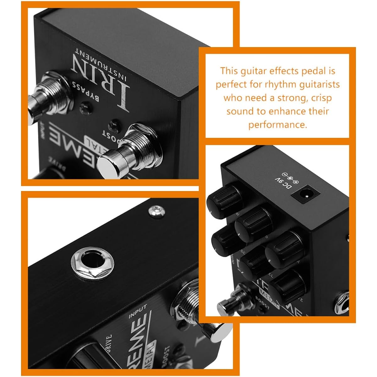 Vaguelly 3pcs Electric Guitar Effect Bass Delay Pedal Guitar True Bypass Stereo Digital Delay Electric Guitar Model Guitar Effect Processor Guitar Delay Pedal Stereo