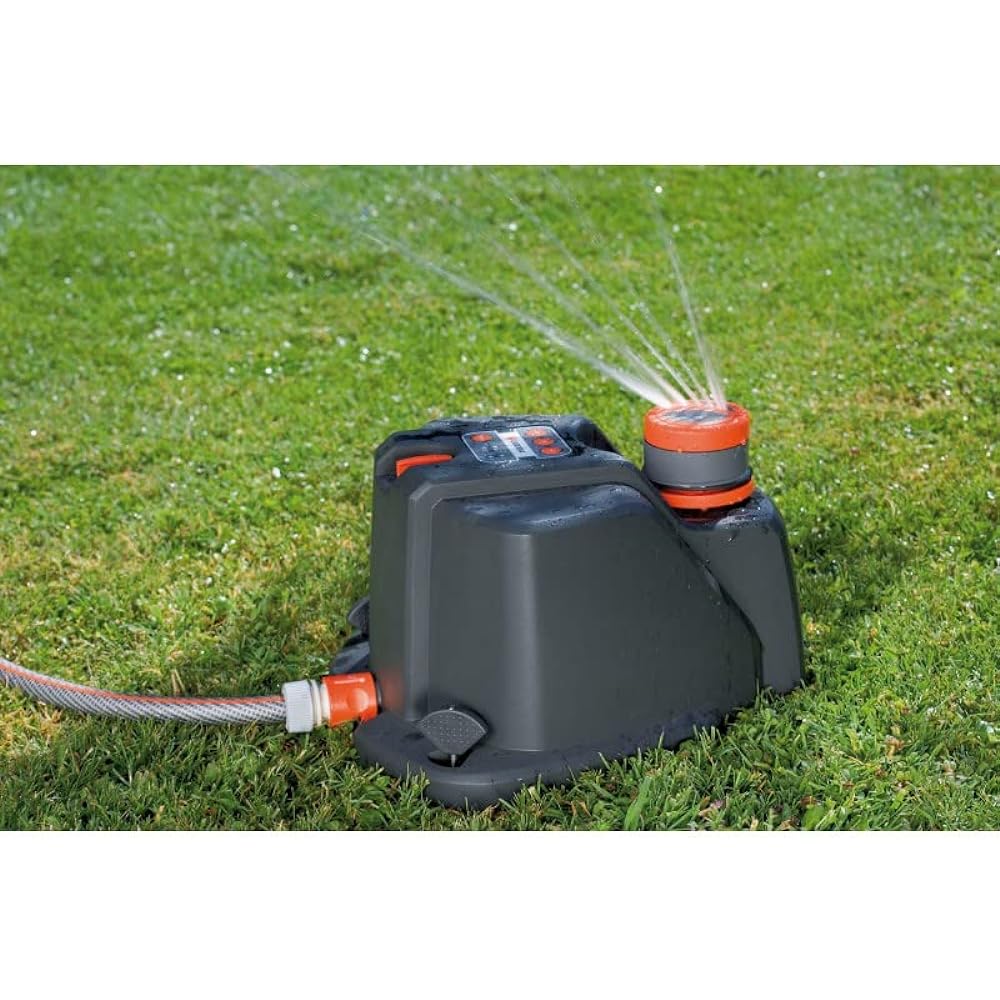 GARDENA Large Area Sprinkler AquaContour Gray/Orange 8133-20