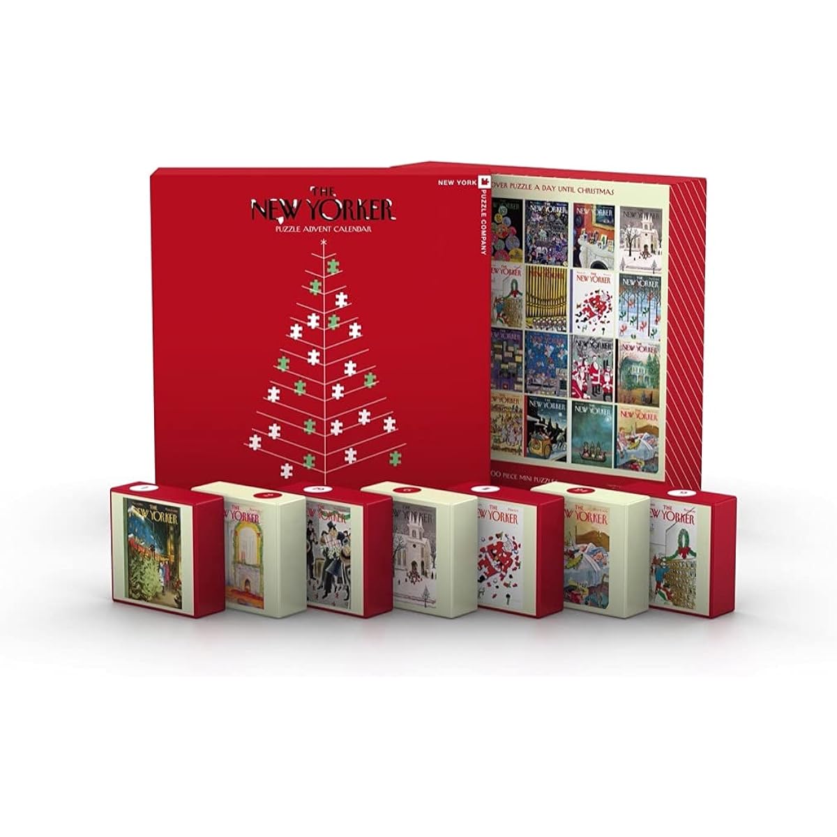 New York Puzzle Company - New Yorker New Yorker Advent Calendar - Piece Jigsaw Puzzle
