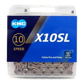 KMC X10SL Chain 10 Speed/10s/10 Speed 114Links (Silver) [Parallel Import]