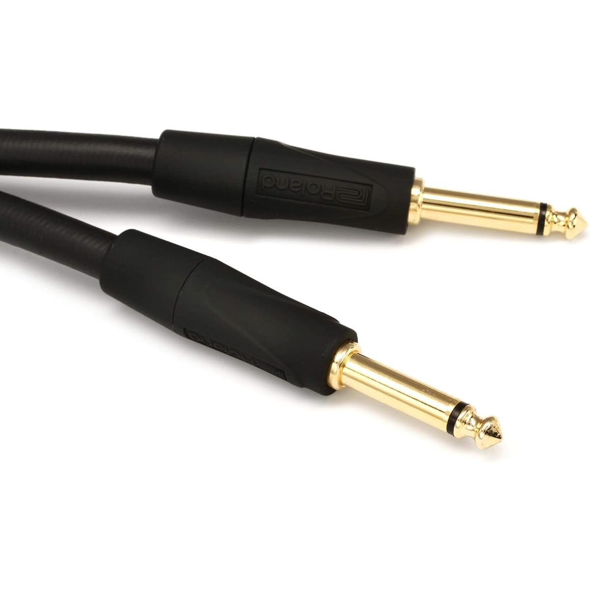 Roland Gold Series Instrument Cable Straight/Straight 1/4" Jack 25'
