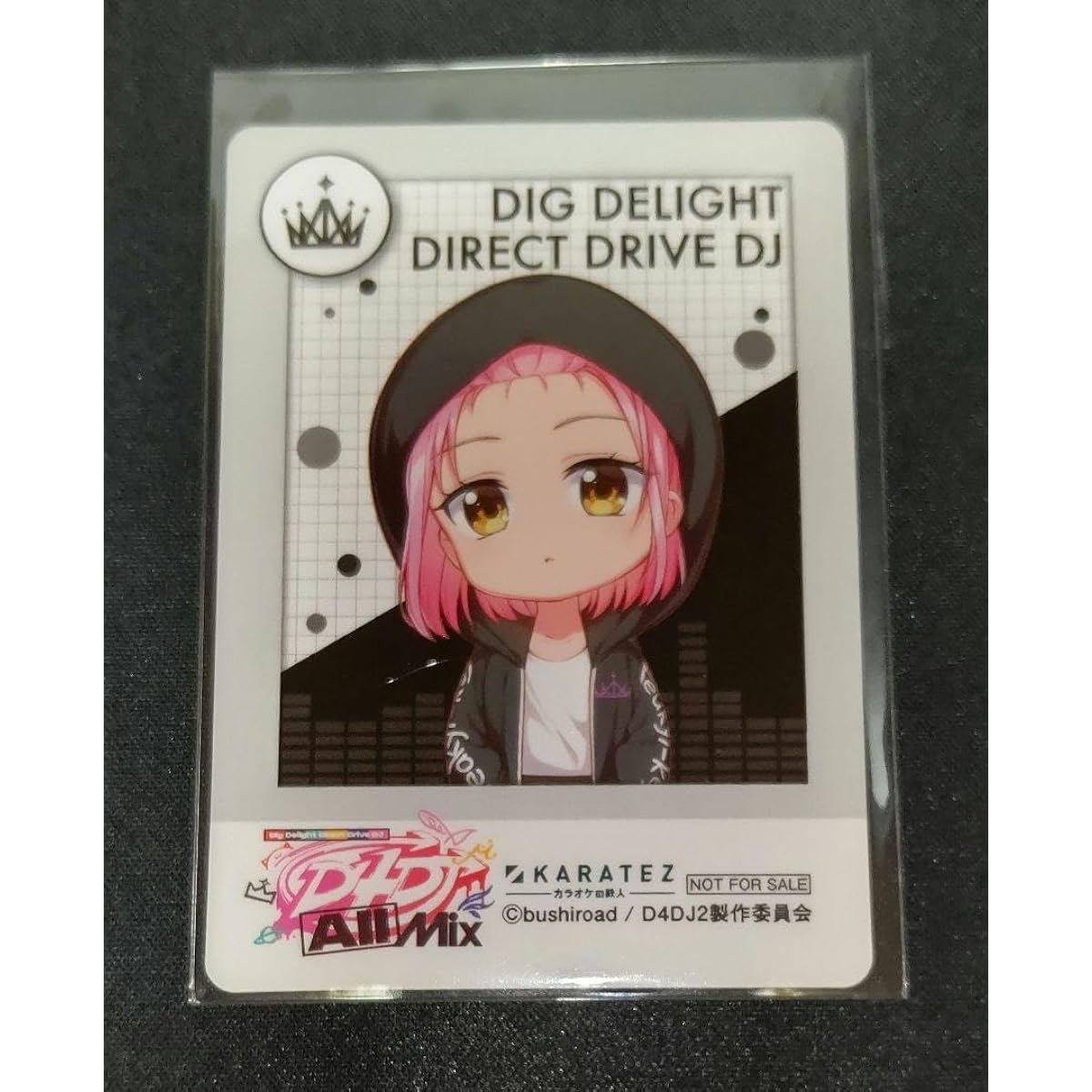 D4DJ Karatetsu Check-style card Inuyose Shinobu