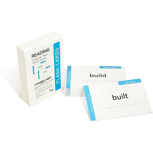 50 Irregular Past Tense Verb Flashcards