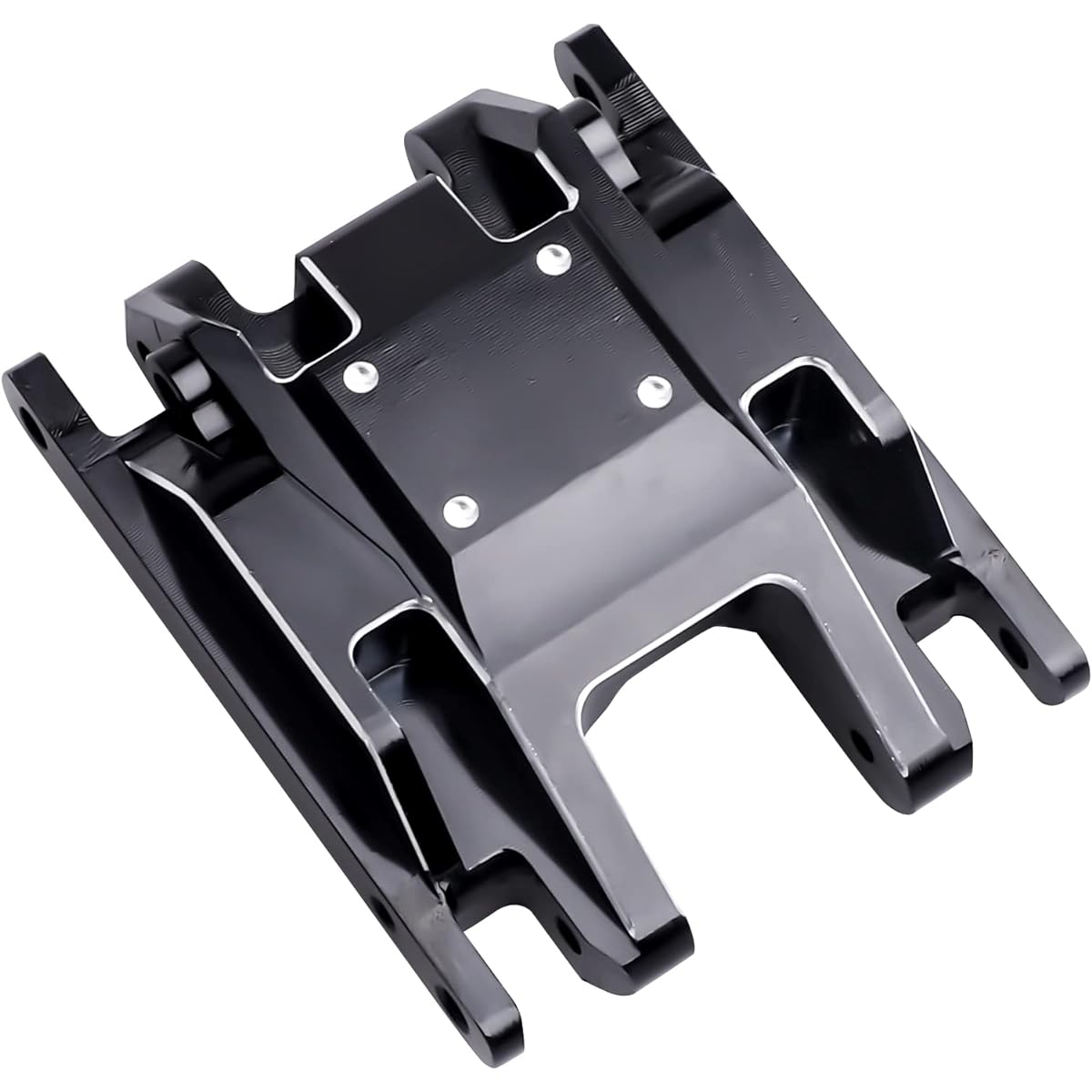 CrazyHobby Aluminum Skid Plate Transmission Mount for Traxxas TRX4M 1/18 RC Crawler
