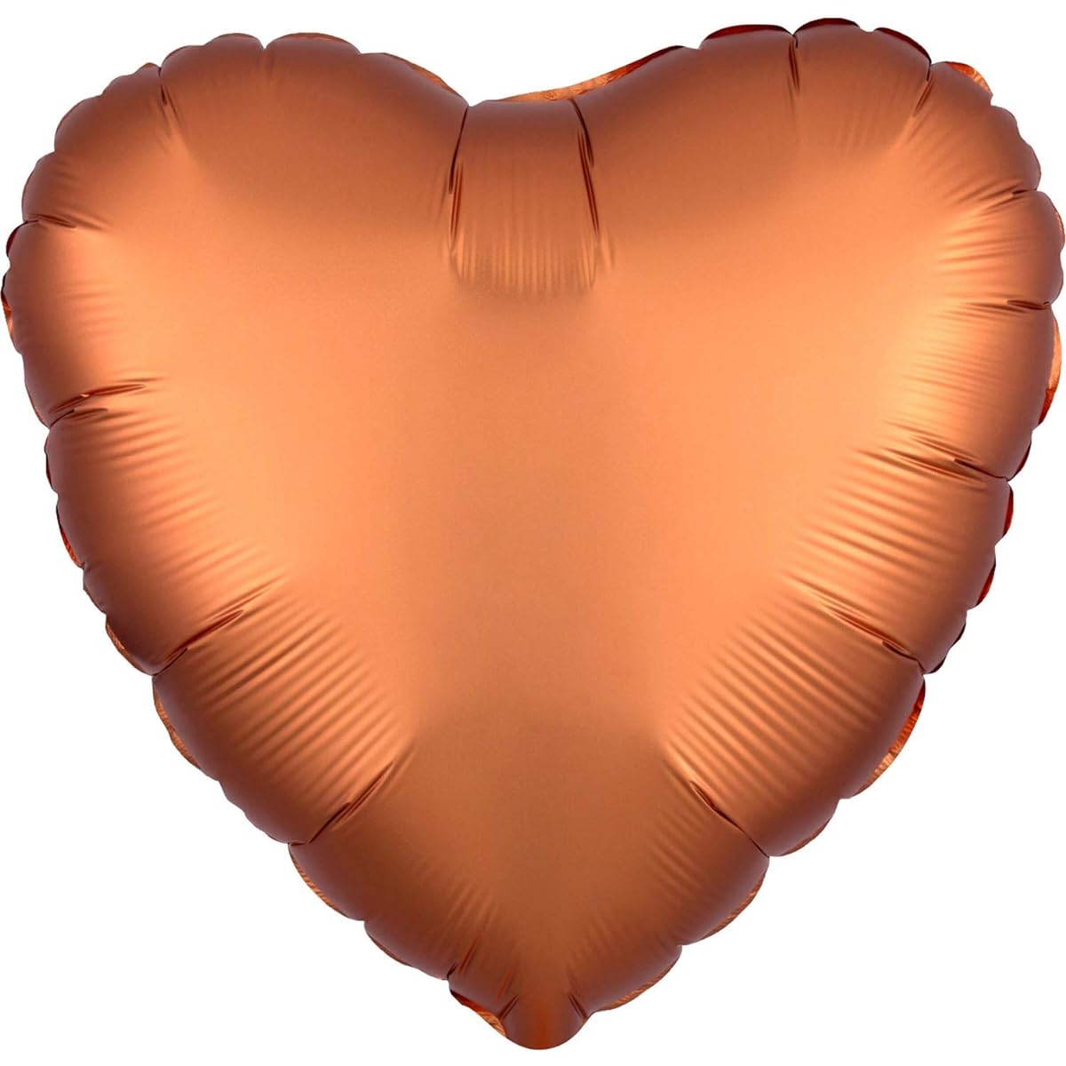 Anagram 18 Inch Heart – Satin Luxe Amber Foil Mylar Balloon by