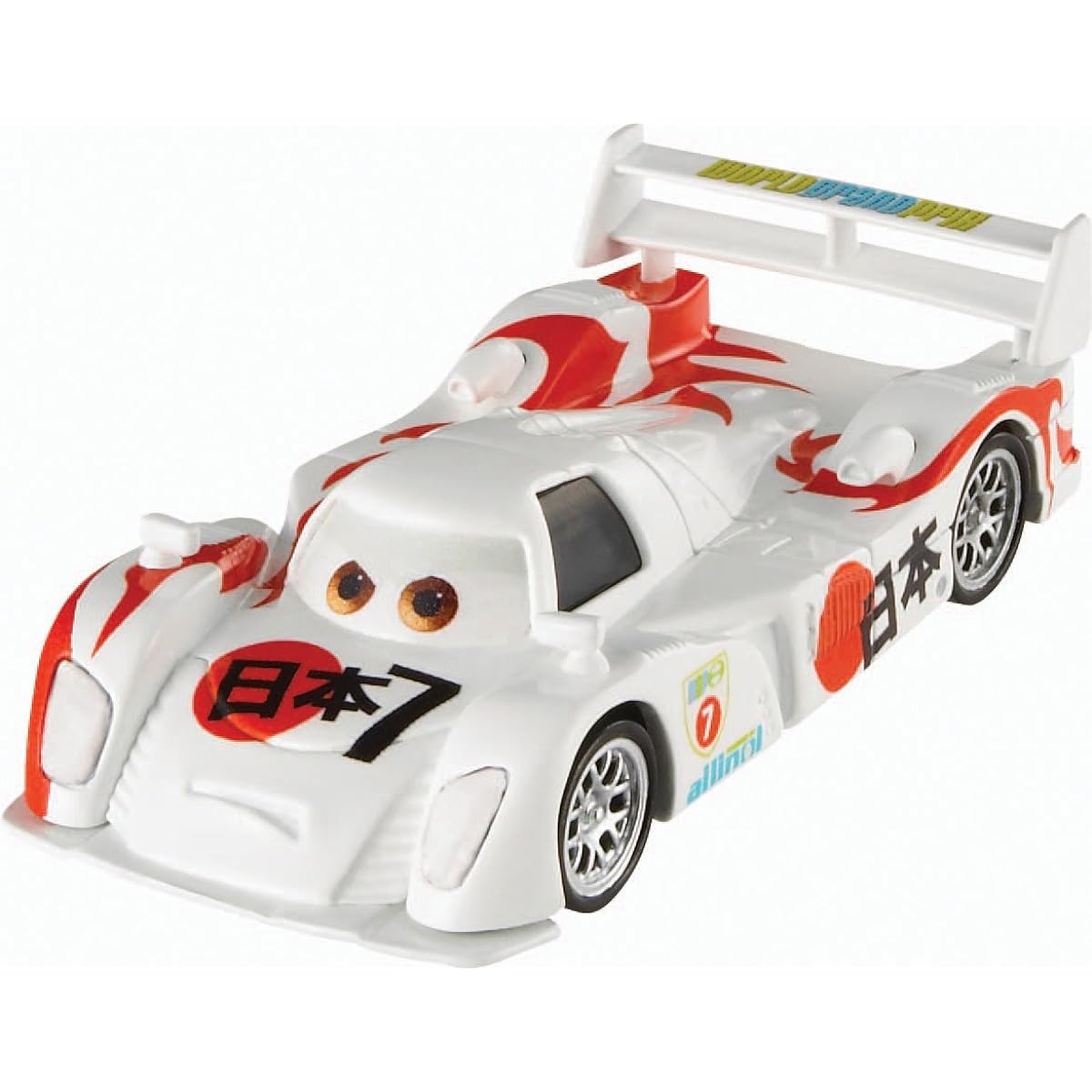 Mattel Disney-Pixar CARS World Grand Prix - 1:55 Scale SHU TODOROKI Mattel Disney "Cars" World Grand Prix 1/55 scale minicar " " Shu Todoroki