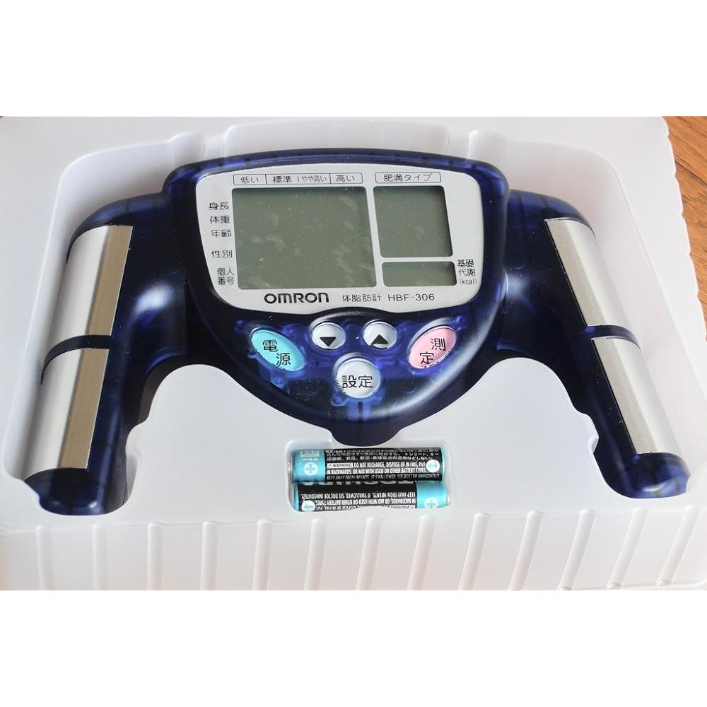 Omron Body Fat Meter HBF-306-A Blue