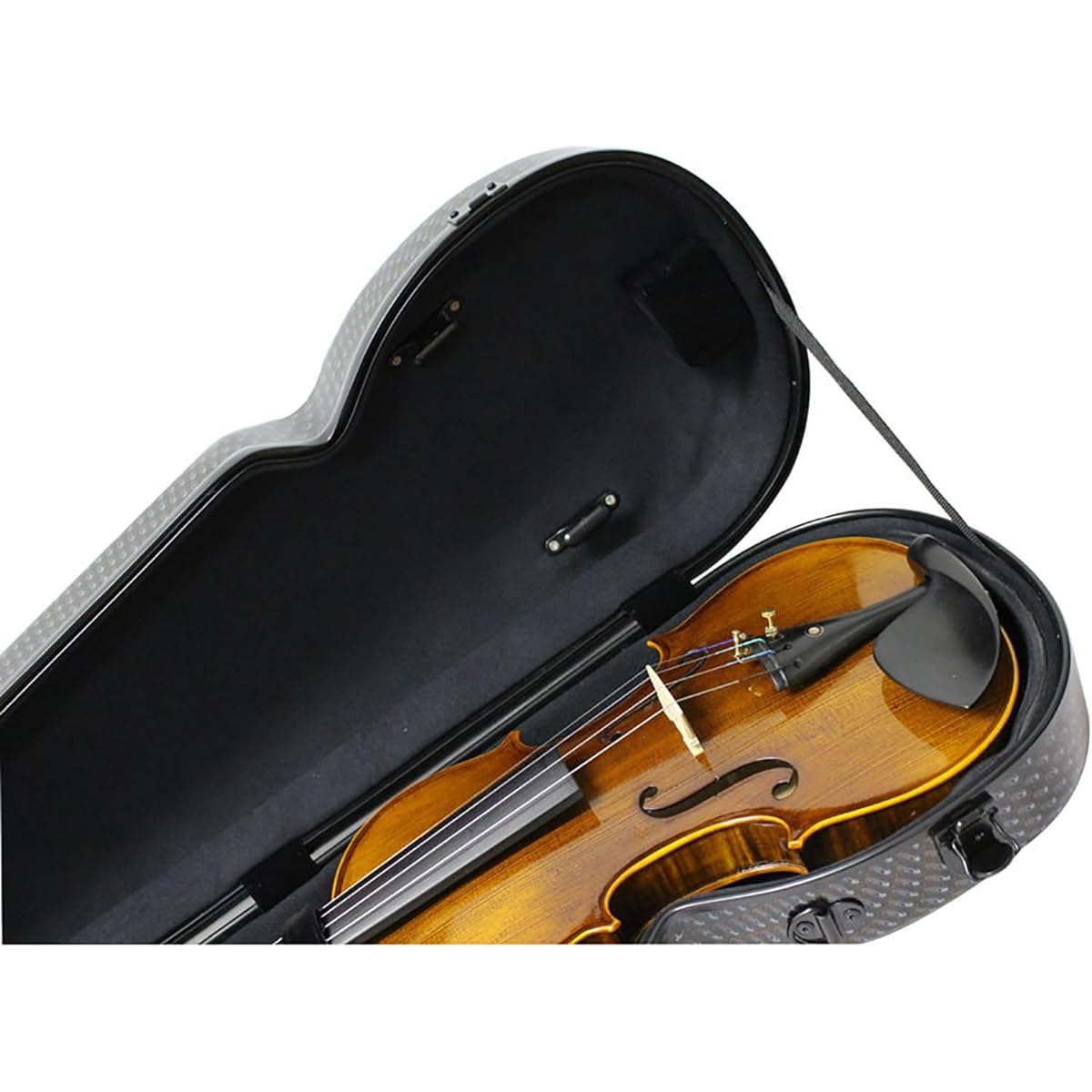 Violin Case Violin Case Carbon Composite Case Black Portable Case