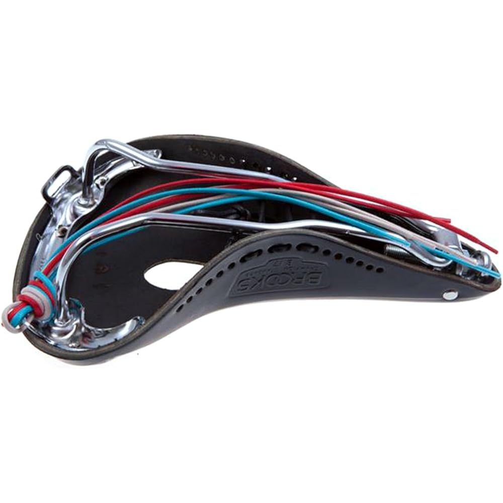 BROOKS Leather saddle Classic model for sports with perforated holes B17 NARROW IMPERIAL BLACK