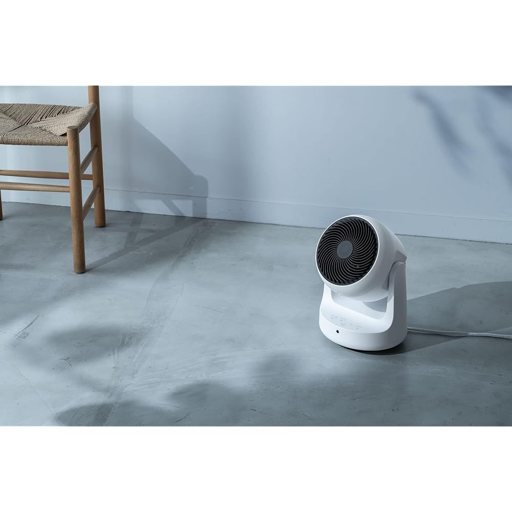 Three Up Heat & Cool Warm/Cold Circulator Hot Air Function Left and Right Automatic Swing with Clothes Drying Function White HC-T2209-WH