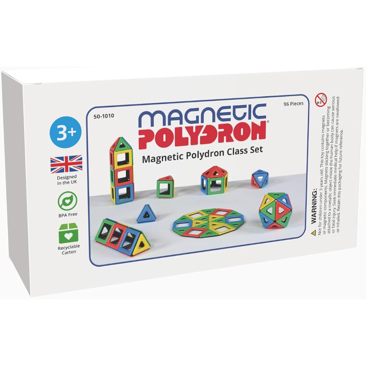 Magnetic Polydron Class Set