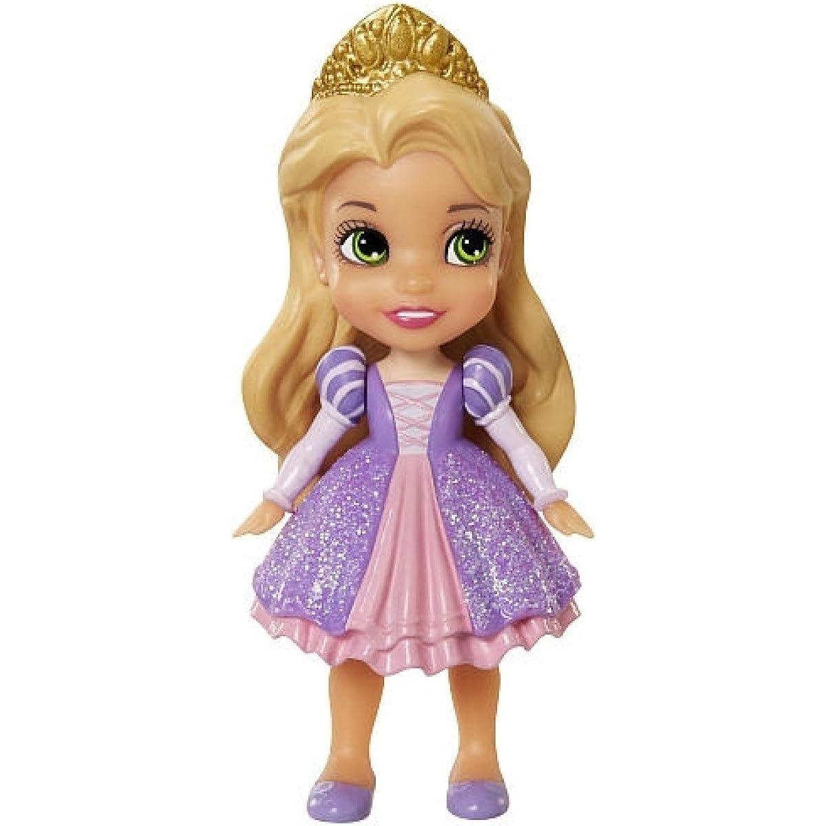 Disney Mini Sparkle Pose-able Rupunzel Doll