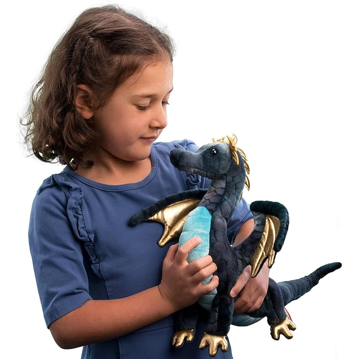 Cuddle Toys 1850cm Aragon Navy Dragon" Doll