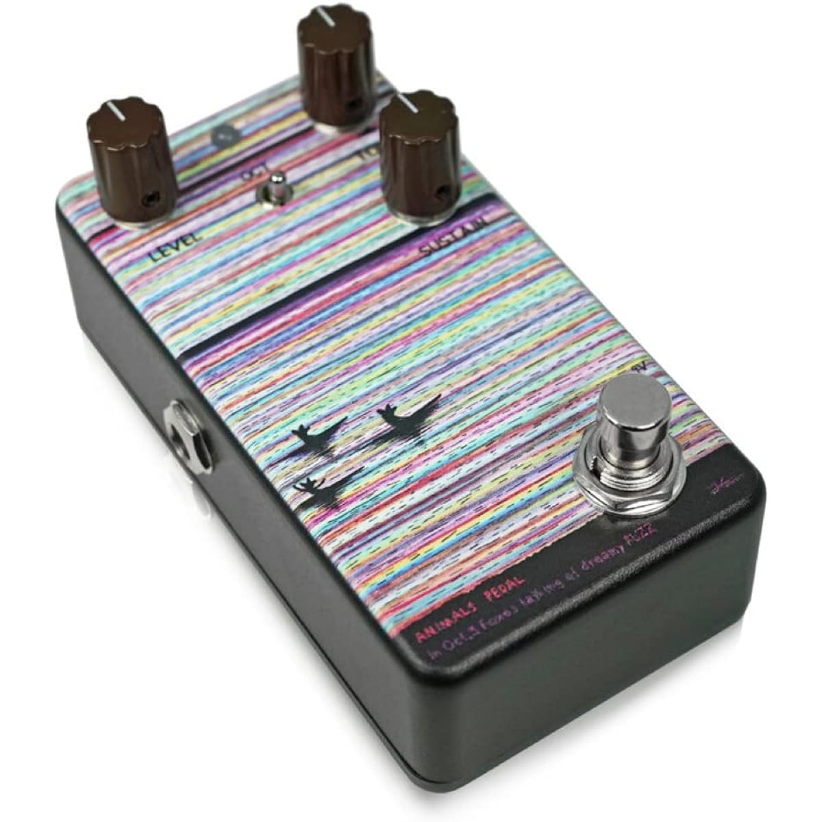 Animals Pedal Animals Pedal In Oct,3 Foxes talking of dreamy FUZZ/Fuzz Octave Fuzz Guitar Effector