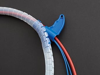 Hellaman Titon Wiring Bundle/Protection Tube Hella Wrap (Special Tool HAT 1 piece included) Standard Milky White 25m HWPE8