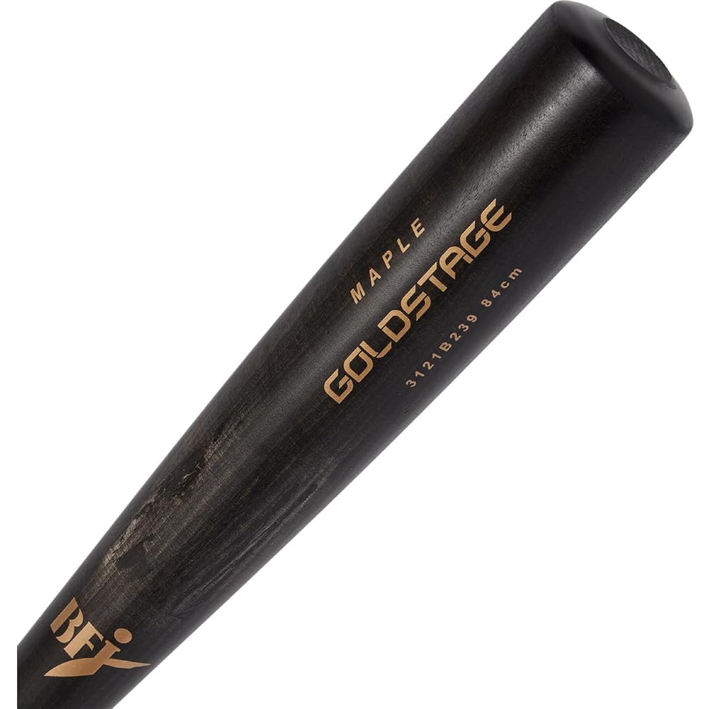 ASICS Hard Wooden Bat GOLDSTAGE Maple Baseball BFJ Mark Hard General Use 23AW(3121B239)