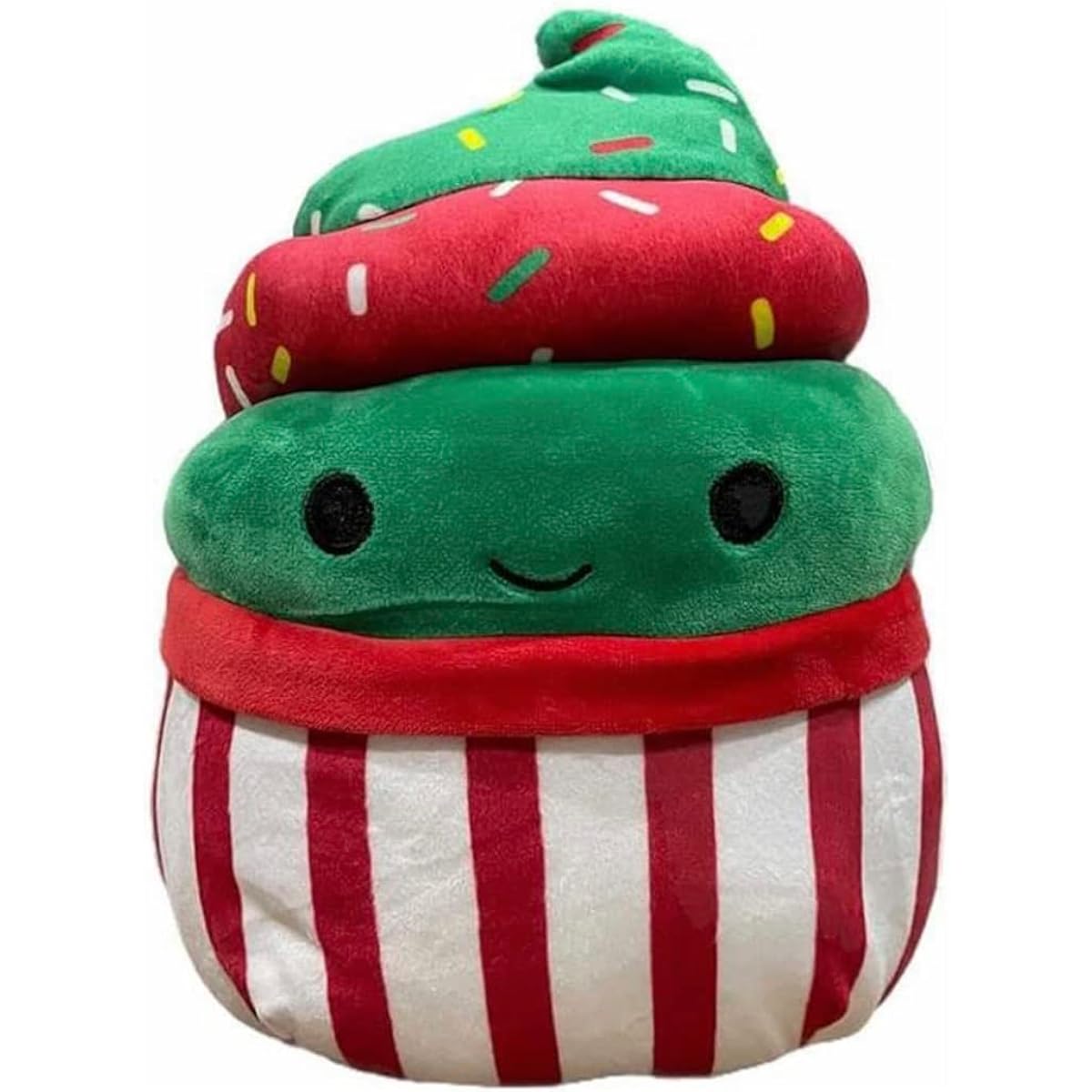 Squishmallow Official Christmas Winter Holiday Kellytoy Plush Squishy Soft Stuffed Animal (Chantal Cupcake, 8 inch)
