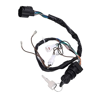 37110 93J01, High Performance Ignition Key Switch Assembly Anti-Vibration OE Standard with 2 Outboard Engine Keys