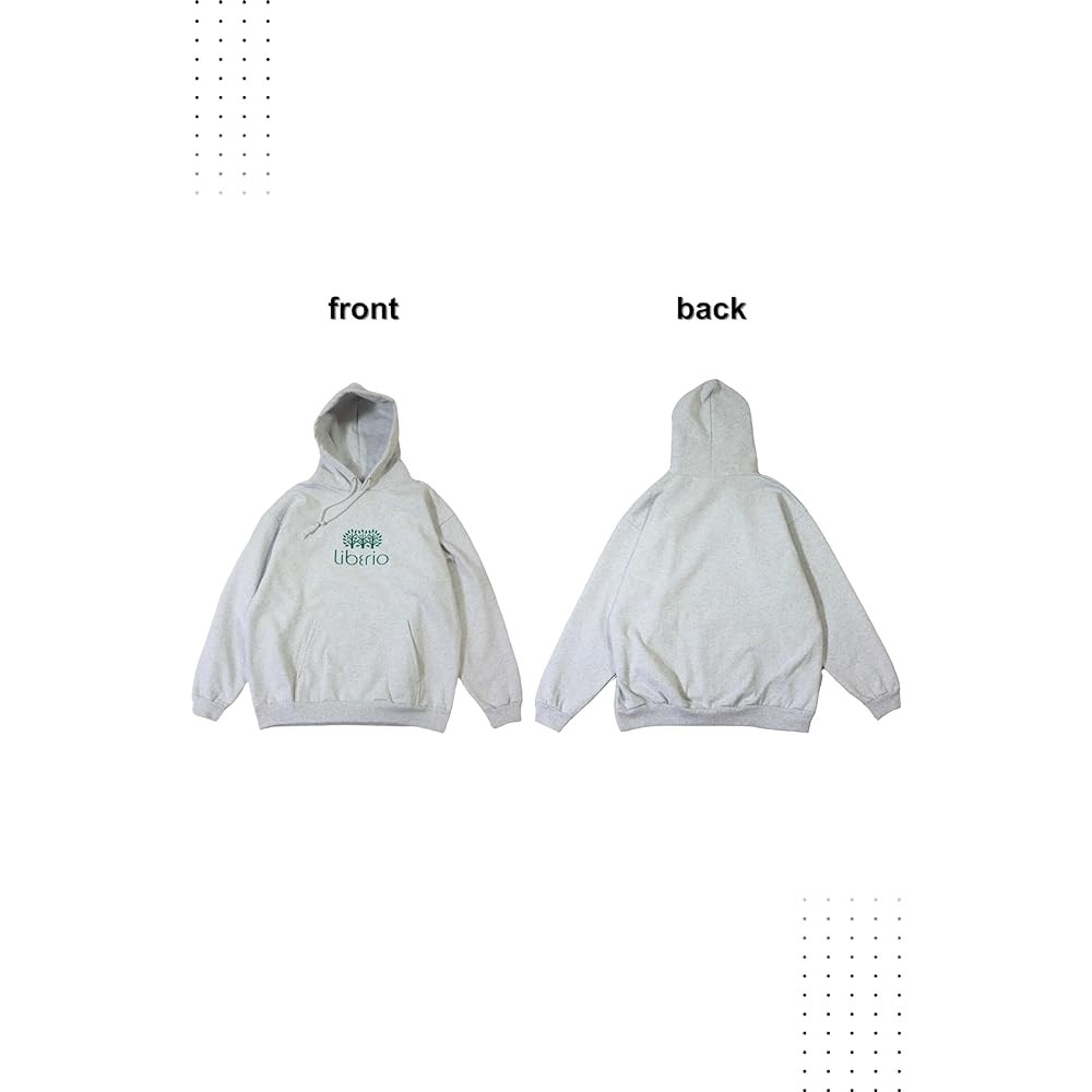 [LibErio] Parka Sweatshirt Men's Women's Pullover Tops Large Size Winter Clothes Autumn Fleece Lining Extra Thick Street American Casual Hoodie 15.0 oz PREMIUM