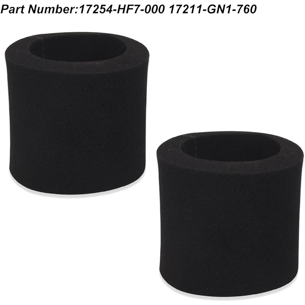 BERPSE 17211-GN1-760 Air Filter 17211-KJ2-003 17254-HF7-000 Replacement Compatible with H-onda Motorcycle TRX90 Sportrax 400 CRF100F CRF80F XR80R XR100