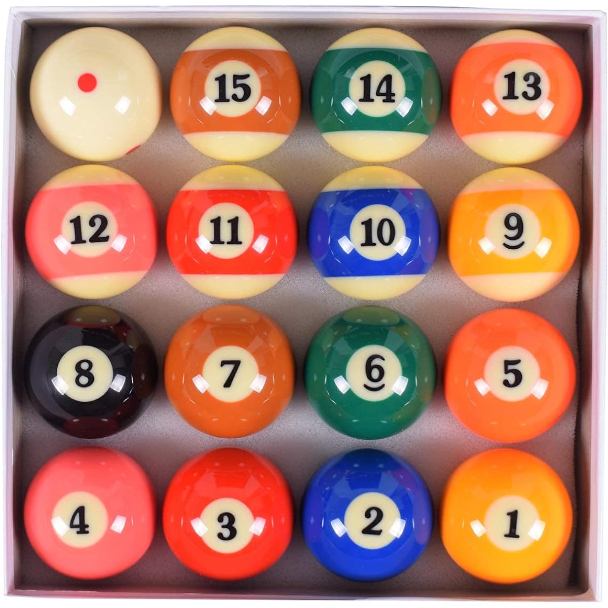 GAMESUN Deluxe Pool Table Balls Billiard Balls