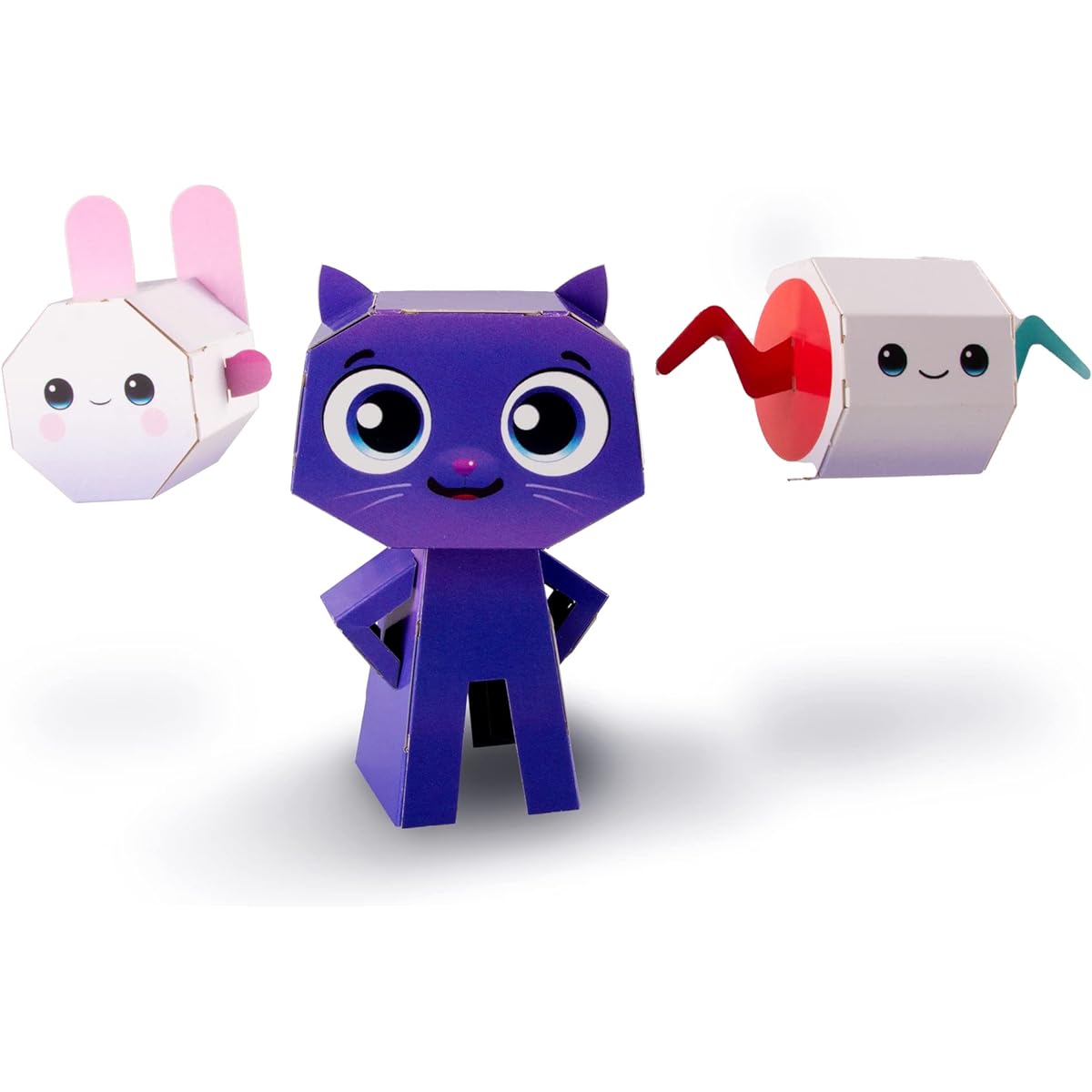 Cubles Bartleby from "True and The Rainbow Kingdom" - Fun and Sturdy Paperboard Action Figure - Puzzle + Origami = STEM Craft Collectible - No Glue, No Scissors -