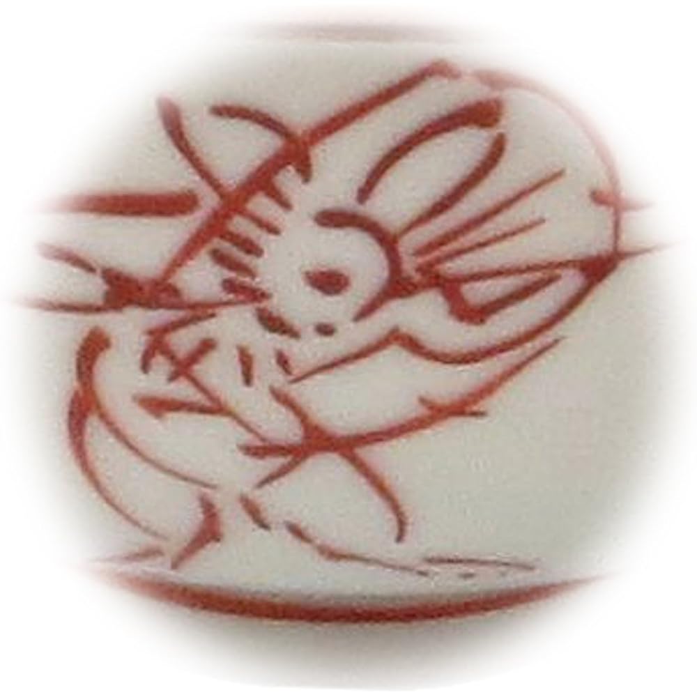 Kyo-yaki Kiyomizu-yaki Iwakagama Chazuke Small Takazanji (Red) B4-10 Small