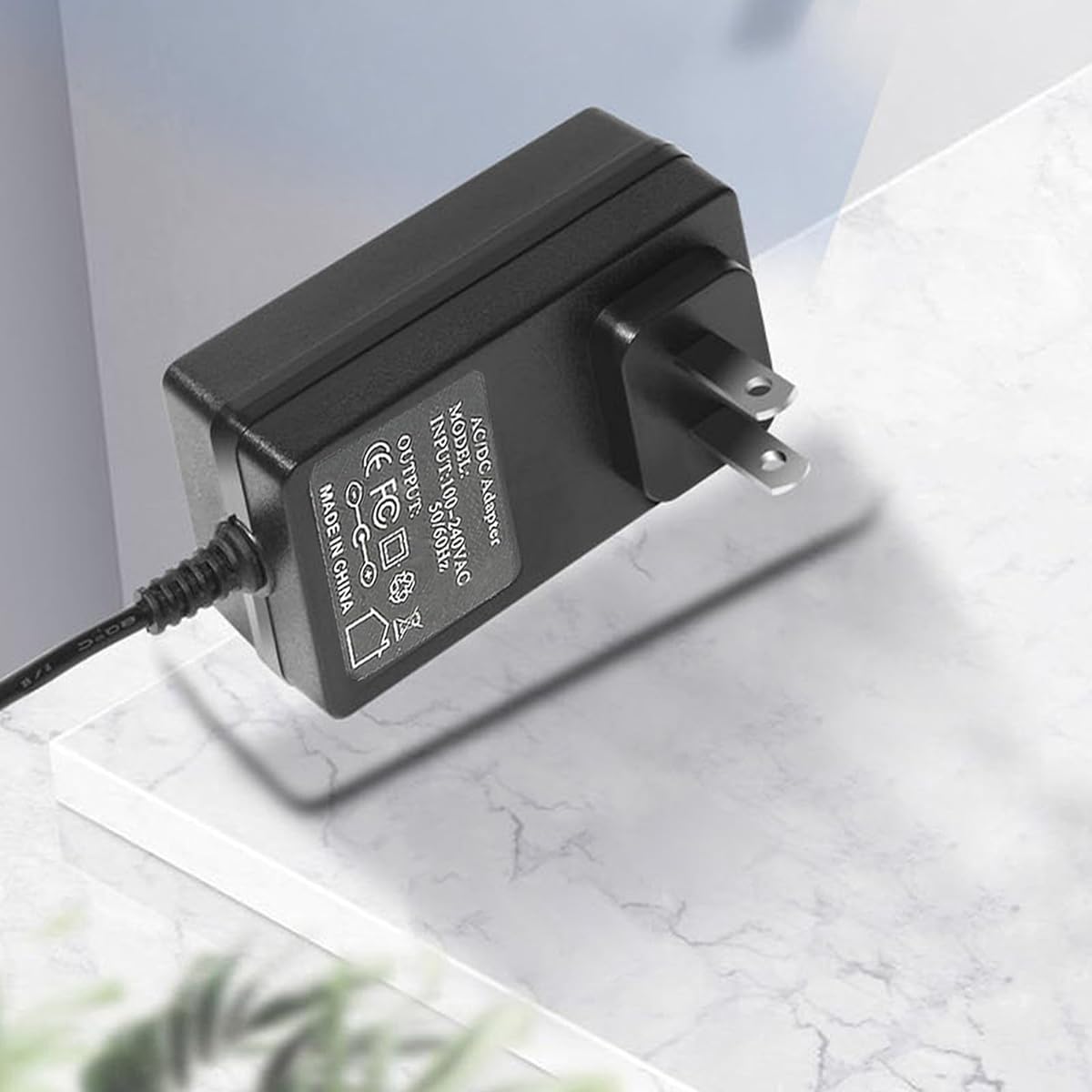 8.5V 1A AC/DC Power Adapter Charger for PADO Pure-Wave CM-05 CM-07 Series Cordless Percussion Dual Motor Therapy Massager Replacement Power Charging Cable Cord