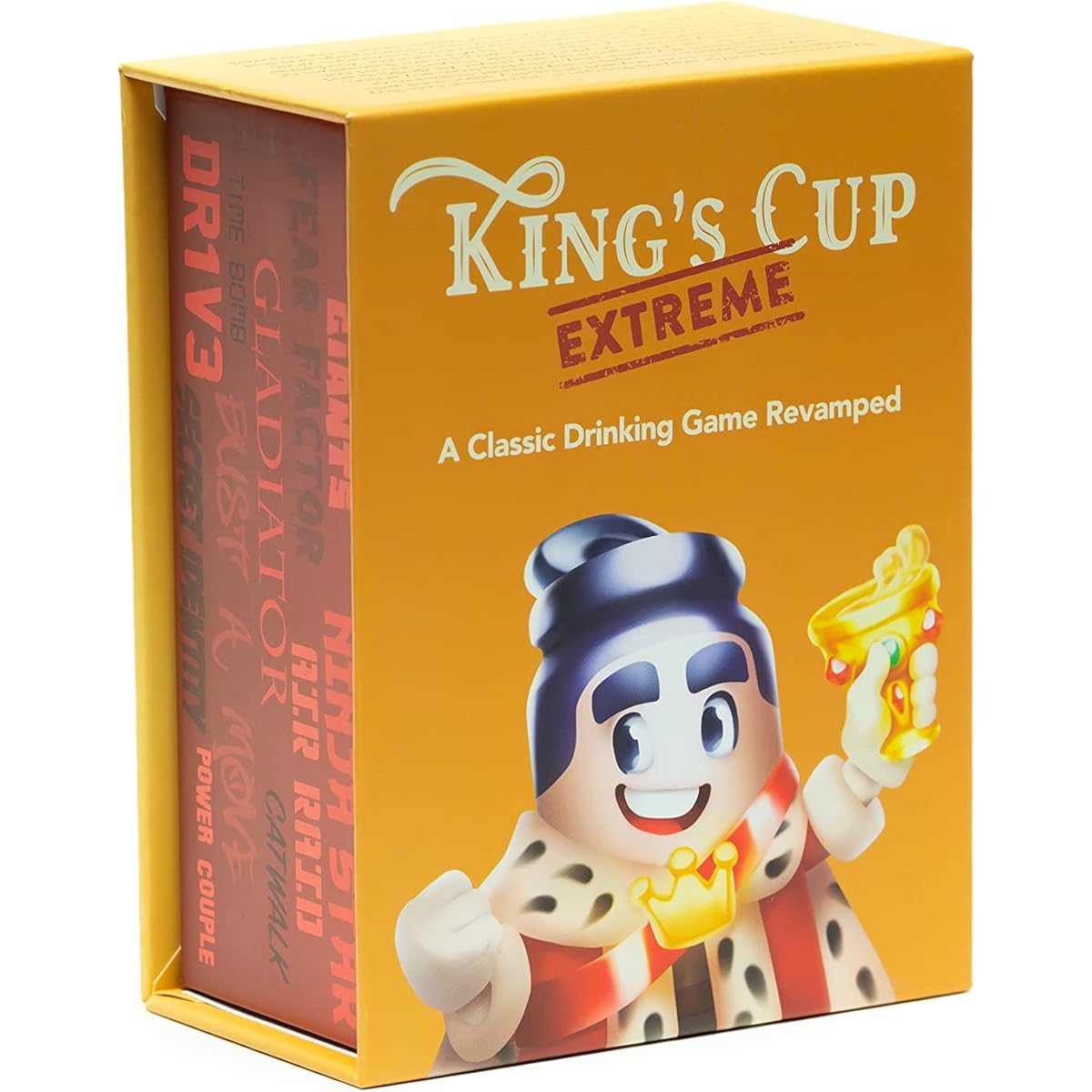 King's Cup Extreme - Drinking Game - Card Game for Adults, Couples, Singles - Party Game - Game Night - Date Night - Laugh and Drinks - Talk and Have Fun KCS02