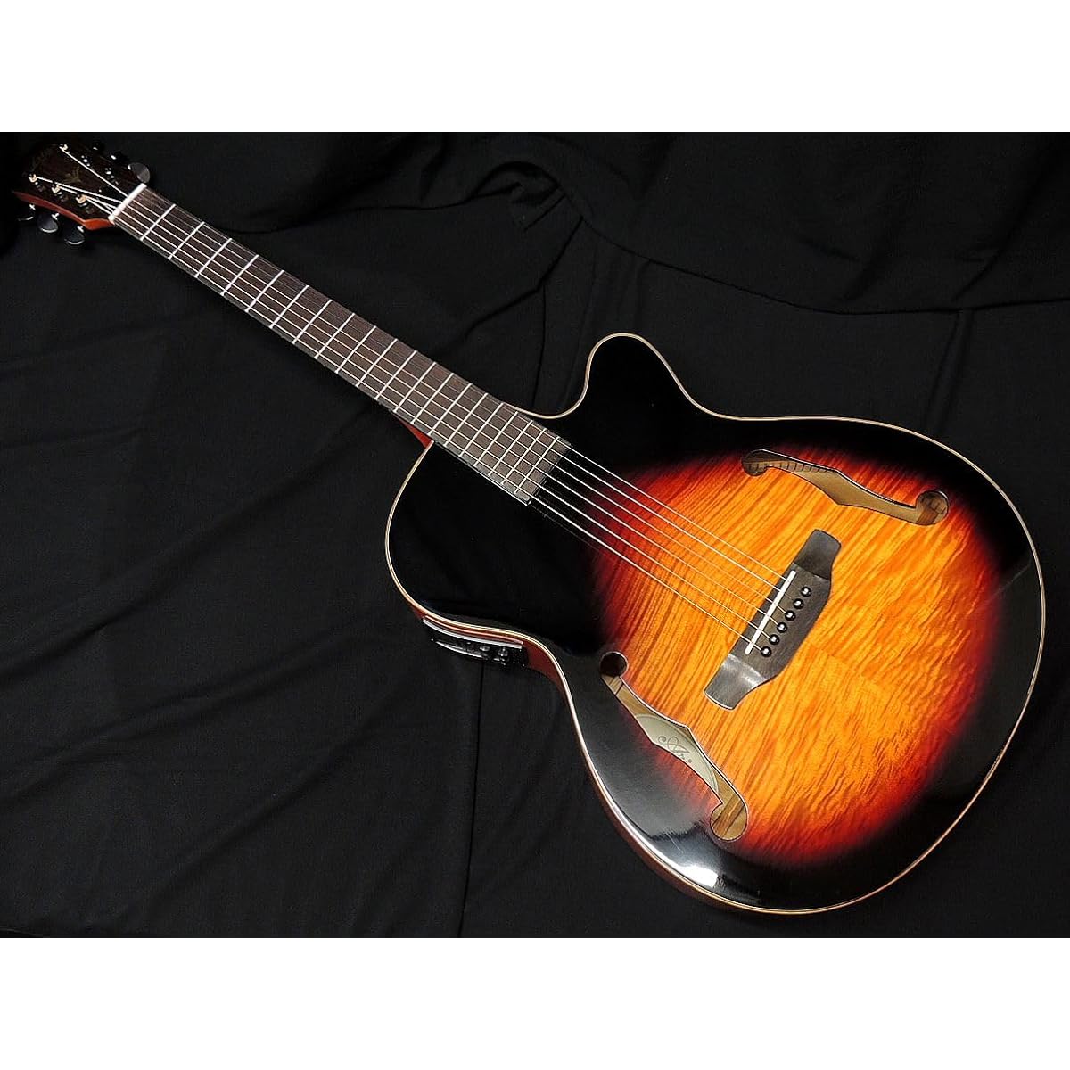 [Special color] ARIA FET-F2 BSG F-hole electric acoustic original color Brown sunburst gloss finish