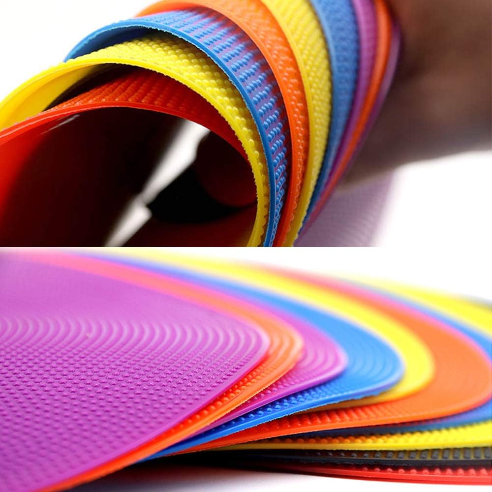 VOODANS Marker Pad Flat Cone Flat Marker Sports Marker Track and Field Agility Training Hard to Break