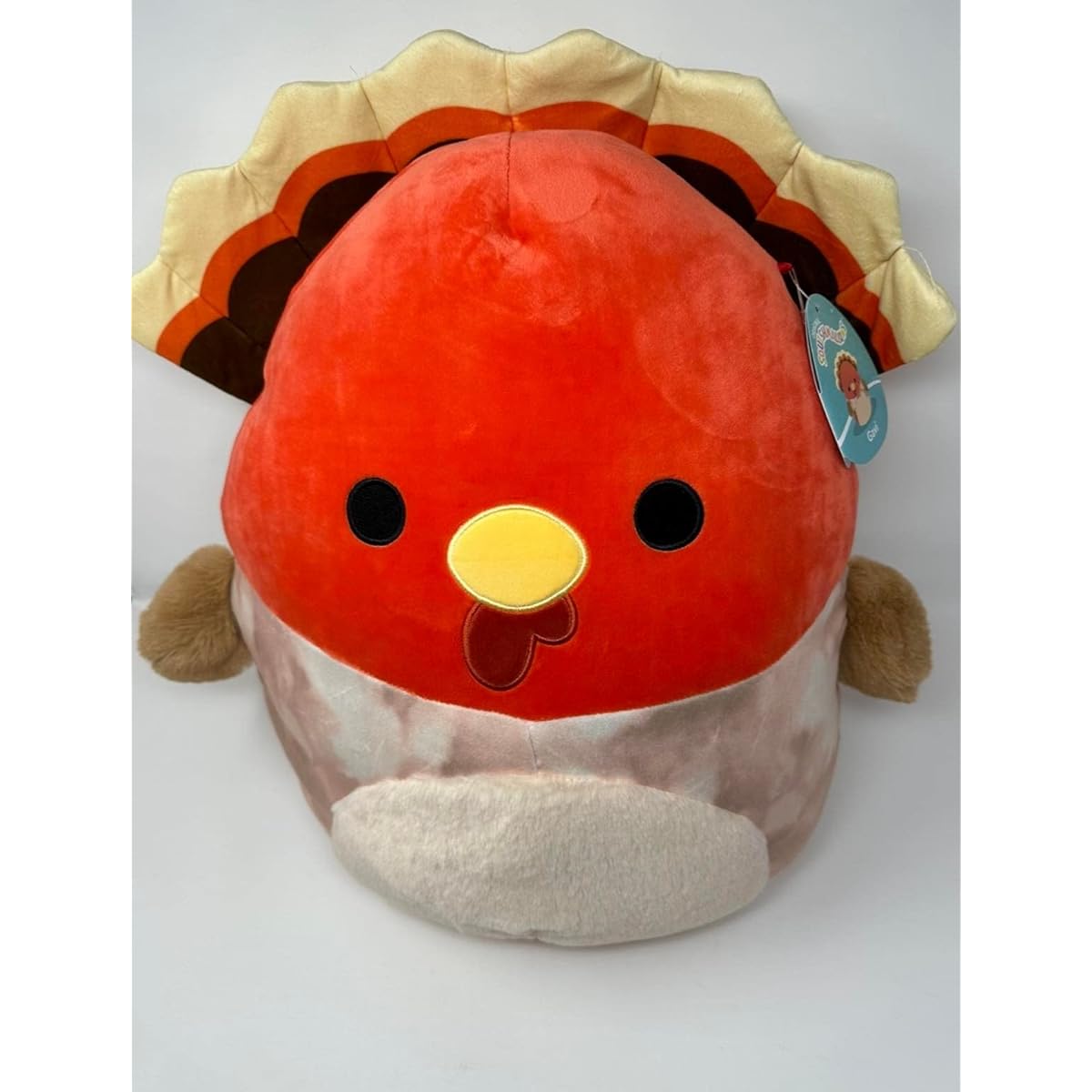 Squishmallow Official KellyToy Halloween Squishy Soft Stuffed Animal (GAVI The Turkey, 16 inch)