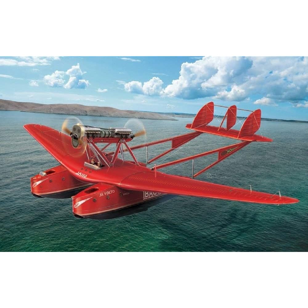 Drawings 1/72 Savoia Marchetti S.55 Recording Machine Plastic Model DWS72015