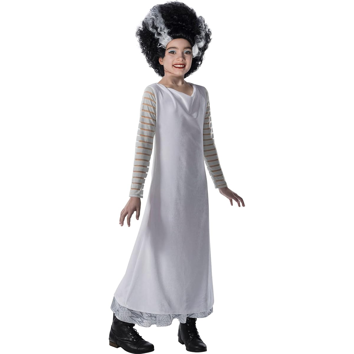 (Small, As Shown) - Rubie's Universal Monsters Child's Bride Of Frankenstein Costume, Small