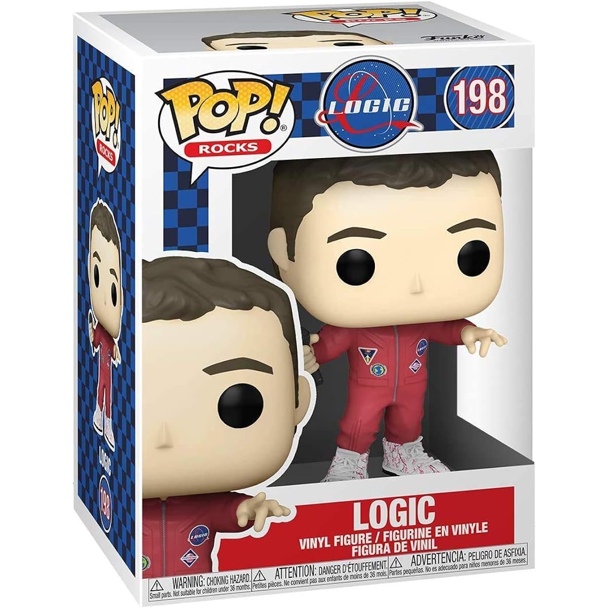[Generic] + Compatible/Replacement + [Pop!Rocks: Logic (with compatible pop box protector case)] + [Funko]
