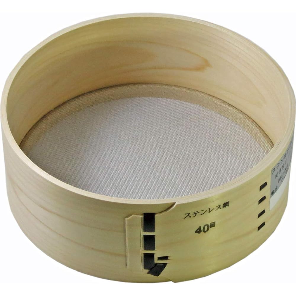 Daigoro Domestic Cypress Round Fluid Stainless Steel 36cm 24 Eyes 1.25mm Eyes