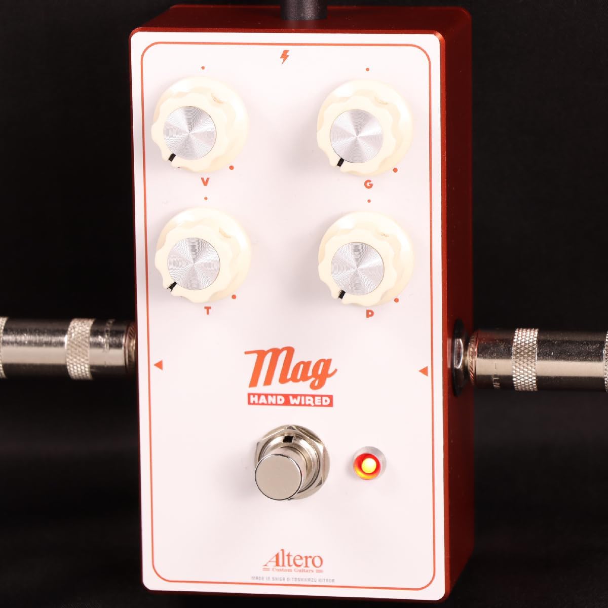 Altero Custom Guitars/Mag-Distortion- HAND WIRED Saturation Overdrive Booster